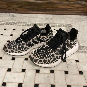 Adidas leopard print sneakers